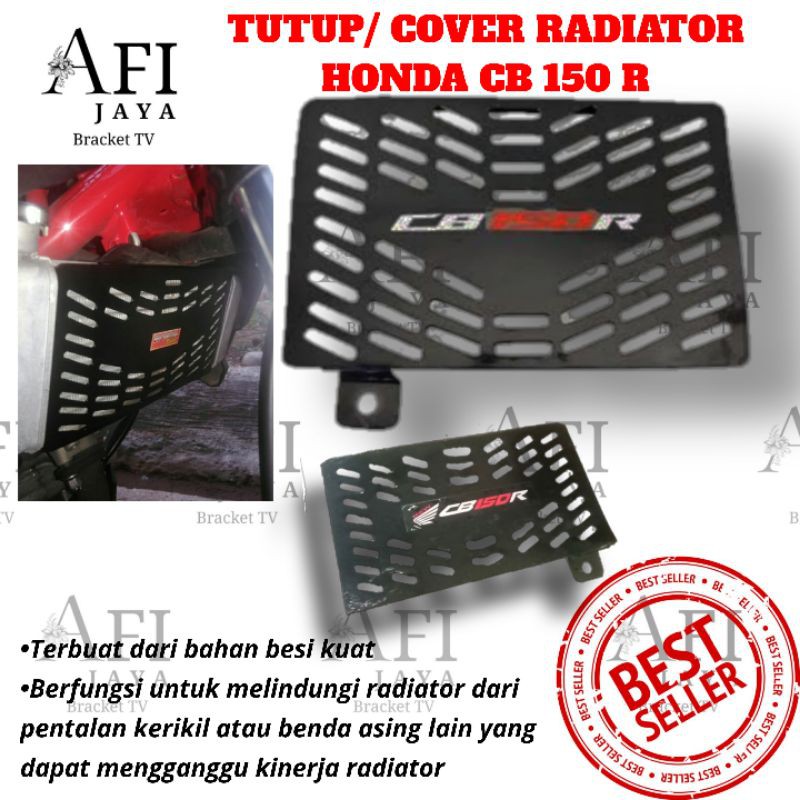 Jual TUTUP RADIATOR HONDA CB 150 R- COVER RADIATOR- PELINDUNG RADIATOR ...