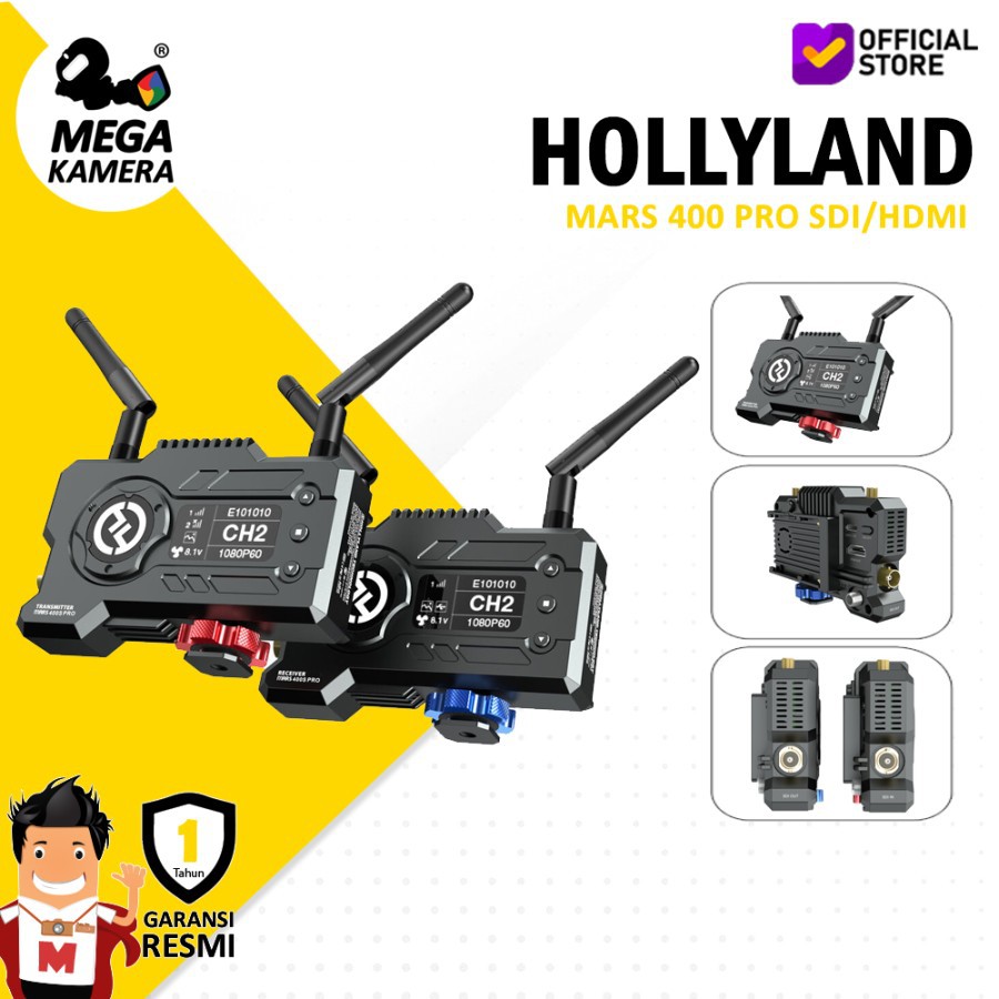 Jual Hollyland Mars 400S PRO SDI/HDMI Wireless Video Transmission System Shopee Indonesia