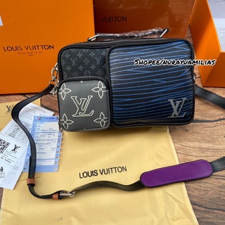 Jual Tas Louis Vuitton S Lock Monogram tas selempang lv Slingbag lv pria  wanita import