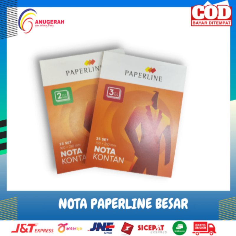 Jual NOTA PAPERLINE BESAR 2 PLY (PCS) | Shopee Indonesia