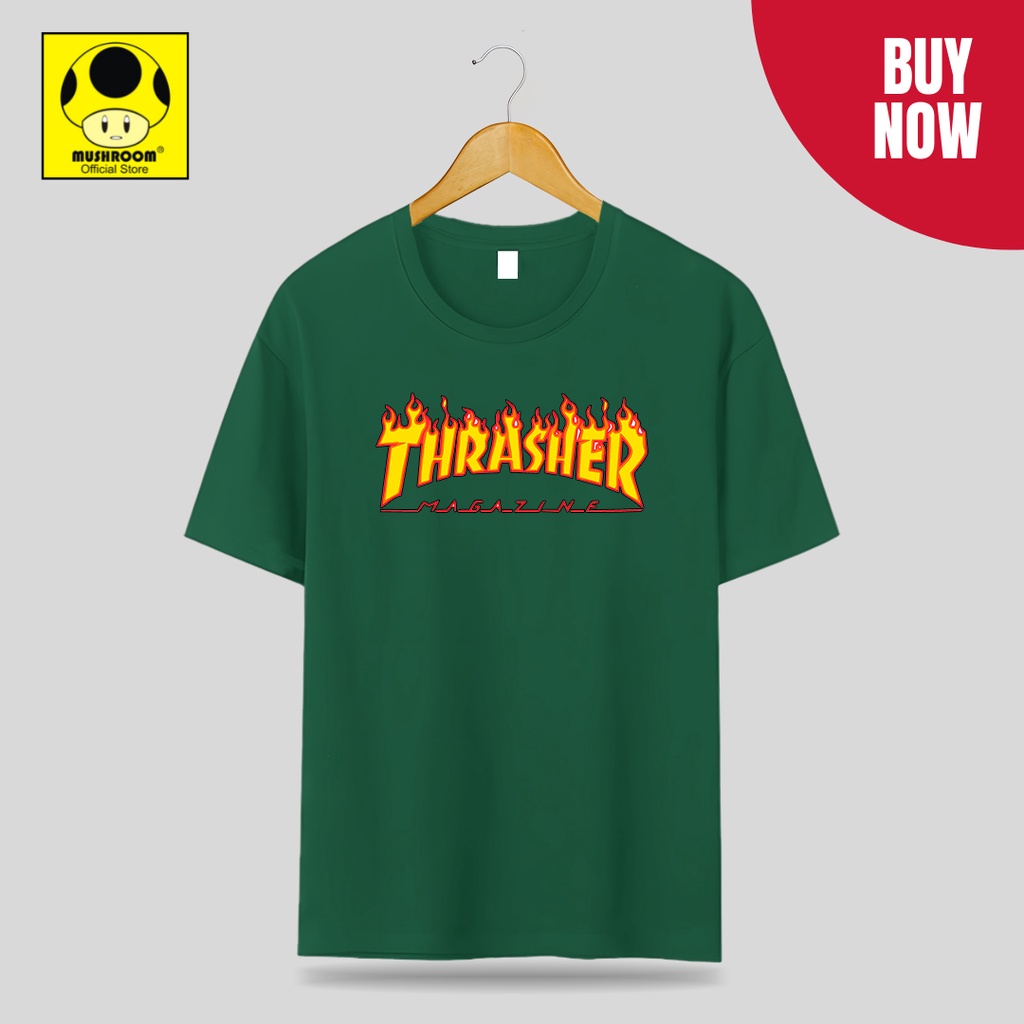 Thrasher Mens Short Sleeved excellent Magazine Skate