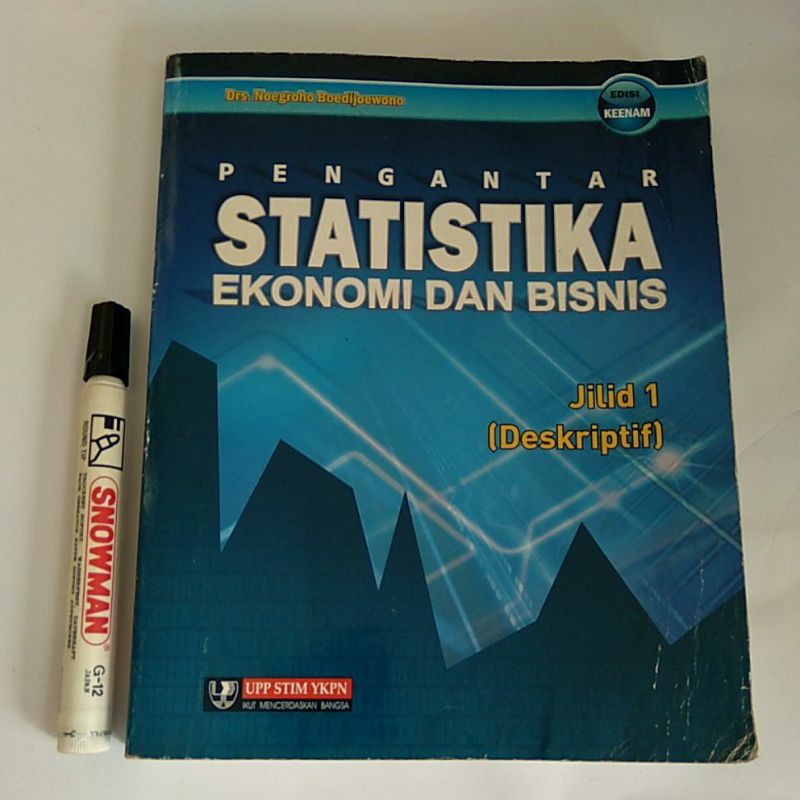 Jual Buku Pengantar Statistika Ekonomi Dan Bisnis Jilid 1 Edisi Keenam ...