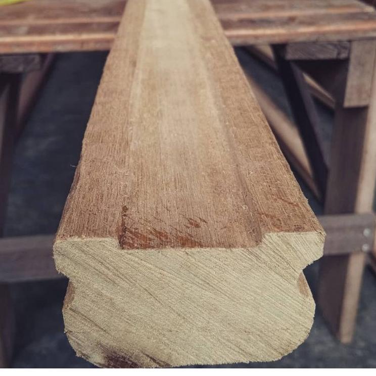 Jual Jual Murah ?? Hand Railing Pegangan Railing Tangga Kayu Bengkirai ...