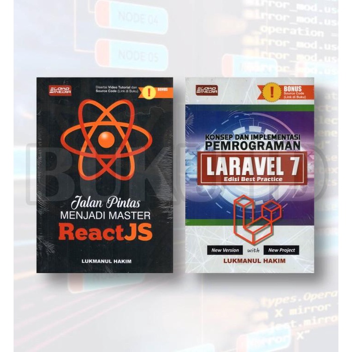 Jual Buku | Buku Paket Full Stack Developer Laravel 7 Dan Reactjs ...