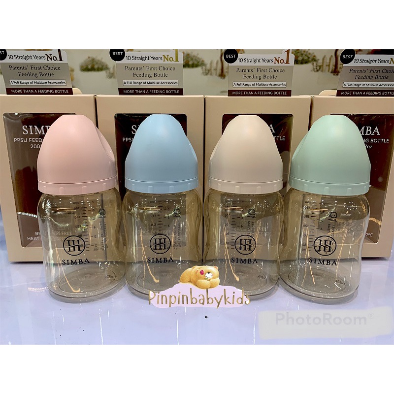 Jual Simba Allonge PPSU Feeding Bottle Wide Neck 200ml - New Born ...