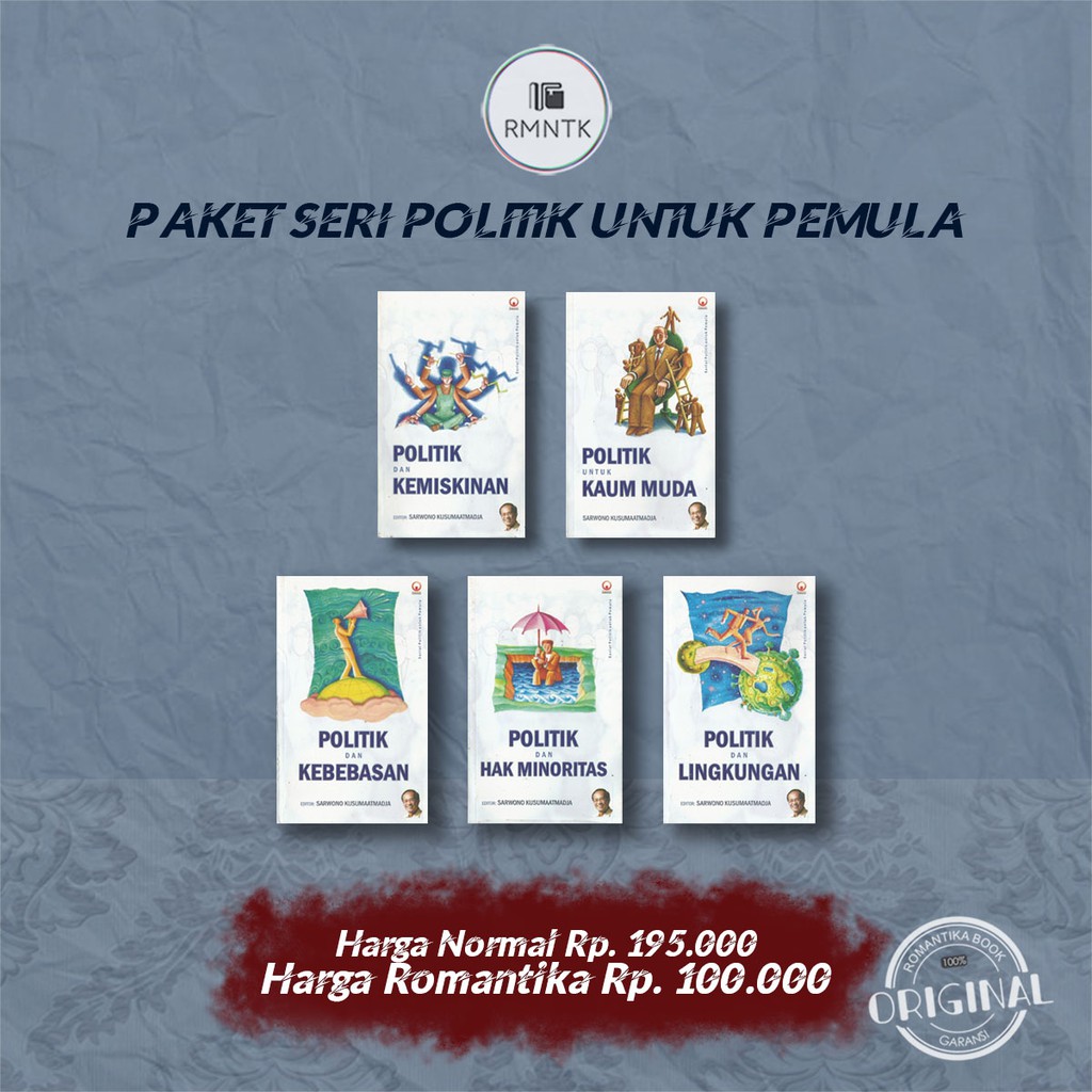 Jual PAKET SERI POLITIK UNTUK PEMULA - Politik Dan Kemiskinan ...