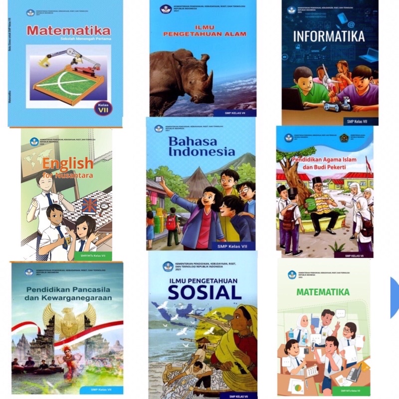 Jual Buku Paket Kelas VII-7 SMP Kurikulum Penggerak/ Merdeka 2021 ...