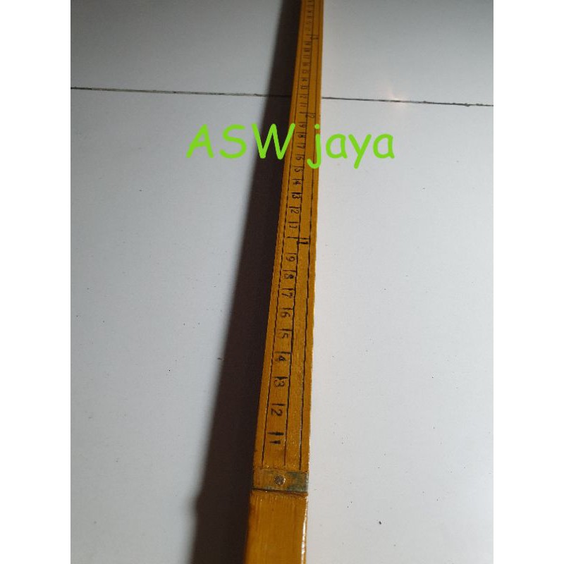 Jual Meteran Kayu/Meteran Kain 1 meter | Shopee Indonesia