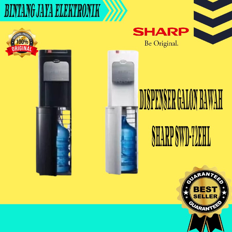 Jual Dispenser Galon Bawah Sharp Swd 72ehl Shopee Indonesia