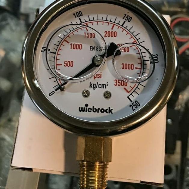 Jual Pressure Gauge Stainless Wiebrok 21/2