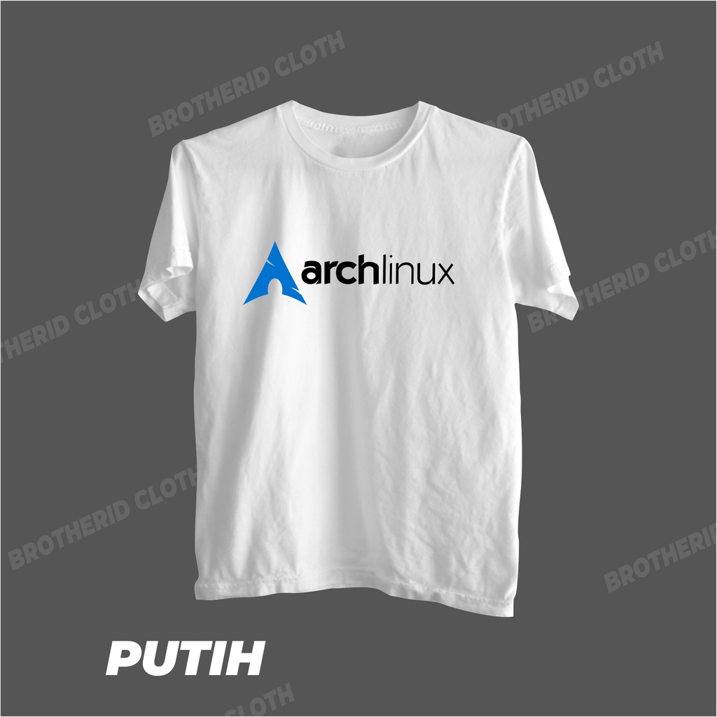 Jual Kaos Arch Linux ArchLinux Baju Distro IT Programmer Web Geek ...