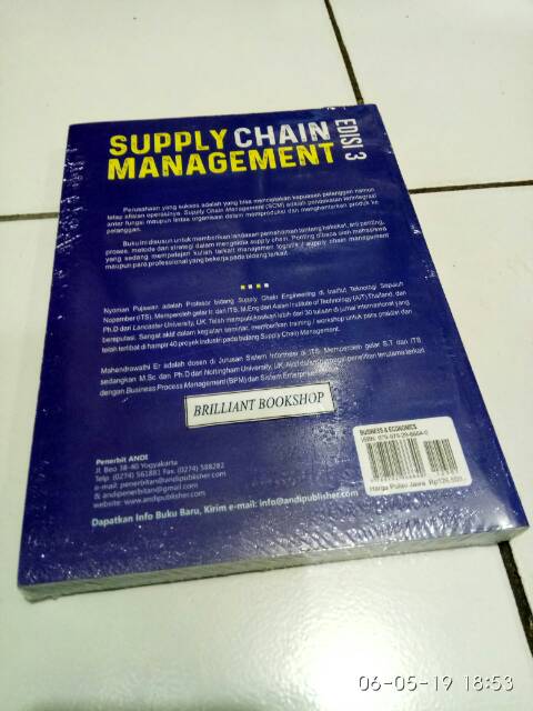 Jual Supply Chain Management Edisi 3 - by I Nyoman Pujawan | Shopee ...