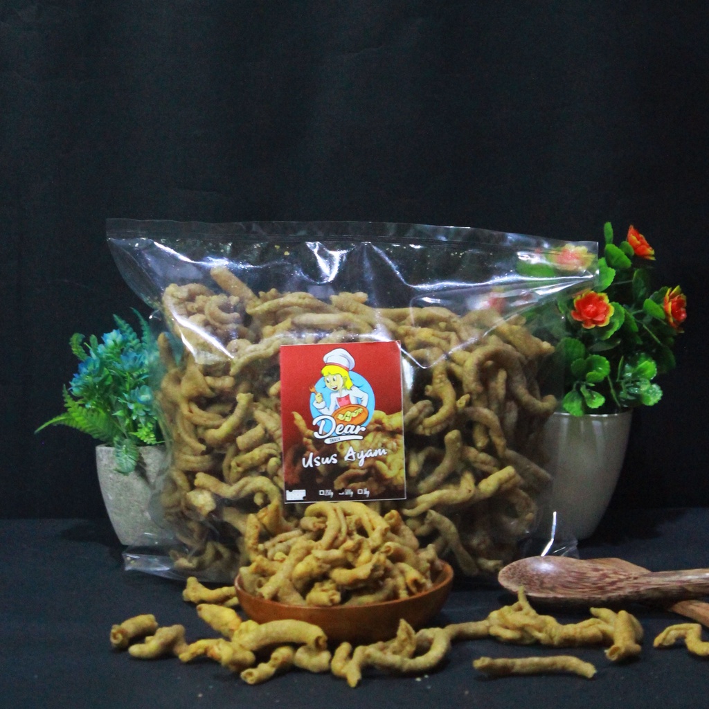 Jual Usus Ayam Crispy Keripik Kripik Usus Ayam Crispi Balado Pedas