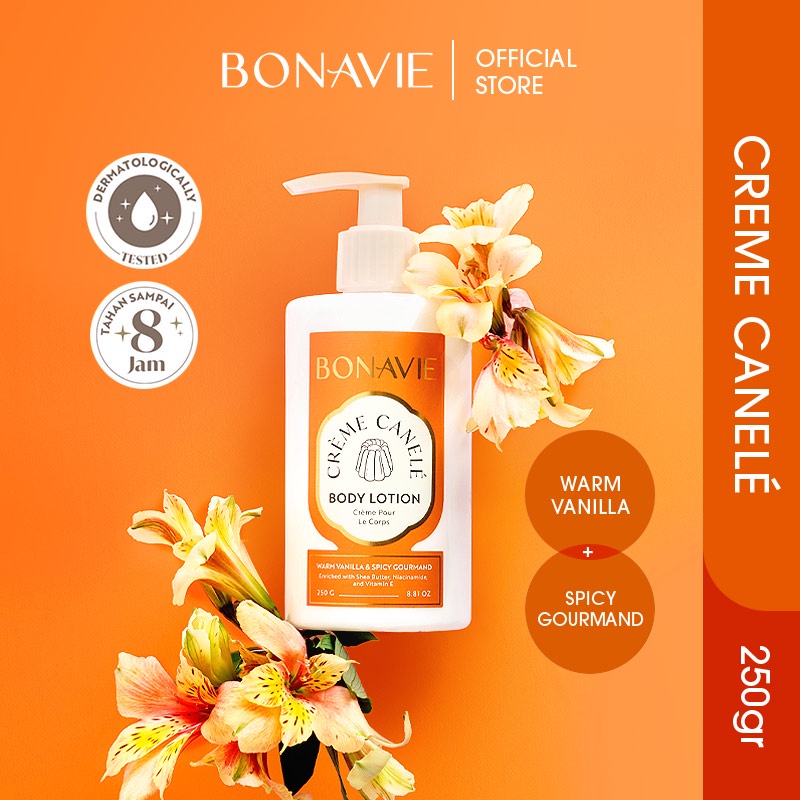 Jual Bonavie Body Lotion Creme Canele 250 ml Shopee Indonesia