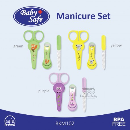 Baby safe clearance manicure set