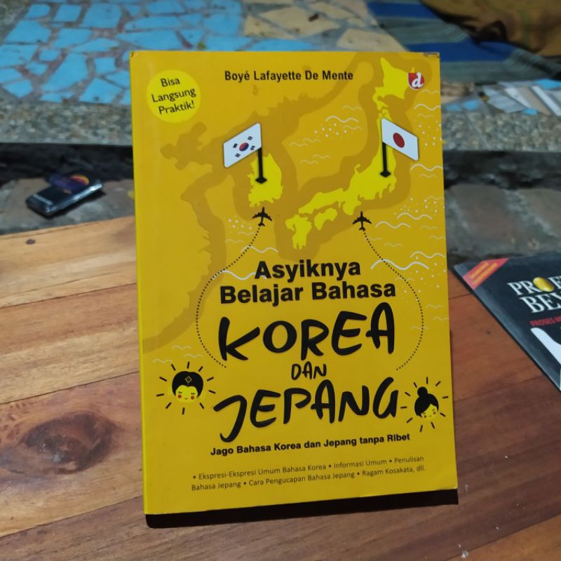 Jual ASYIKNYA BELAJAR BAHASA KOREA DAN JEPANG BY BOYE LAFAYETTE DE