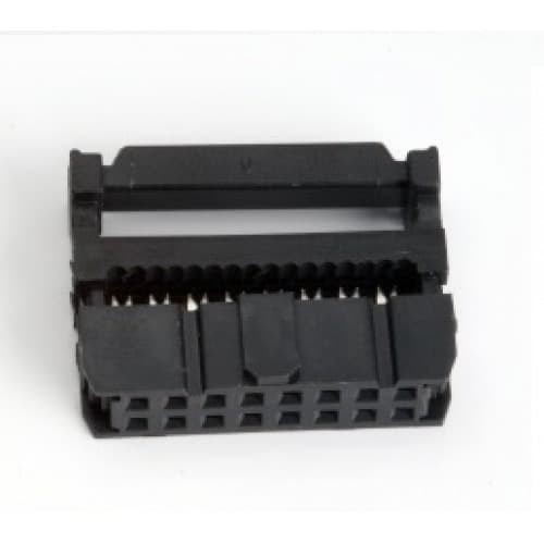 Jual IDC Female 2x8 16 Pin 16P 2.54mm Box Header Connector/Konektor 2*8 ...