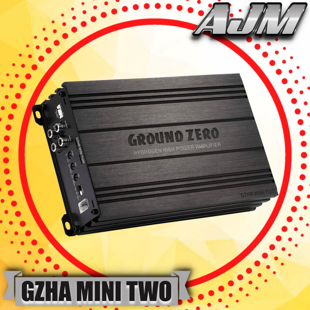 Jual Power Amplifier GROUND ZERO HYDROGEN GZHA MINI TWO Shopee Indonesia