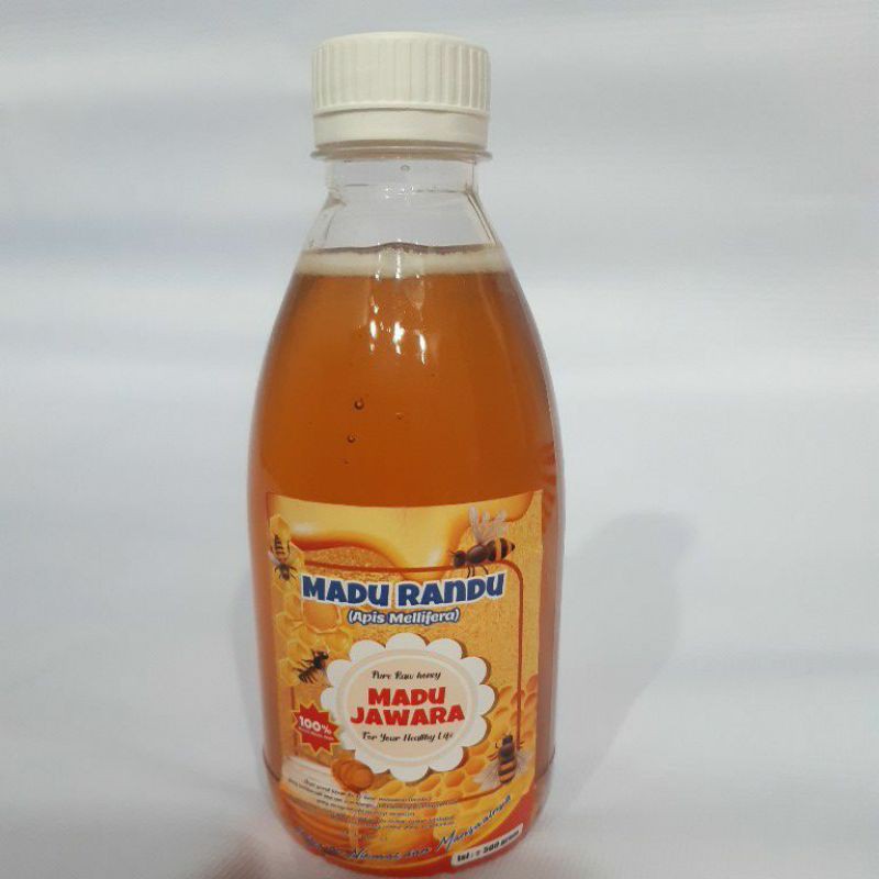 Jual Madu Jawara Madu Randu Kemasan Botol 500 Gr | Shopee Indonesia