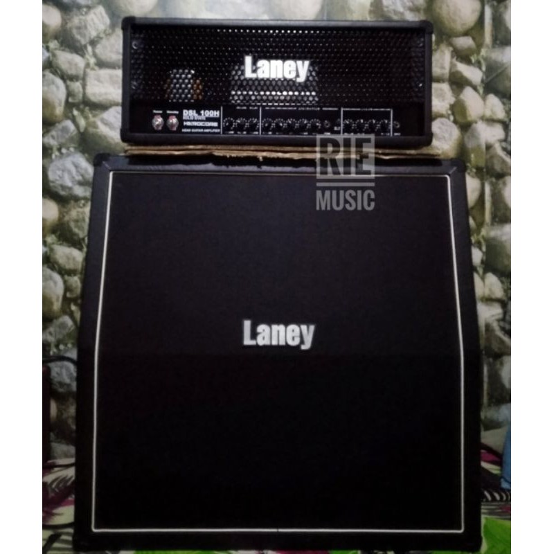 Jual Ampli Head Cabinet Gitar Laney Custom 4x12 inc Untuk Studio