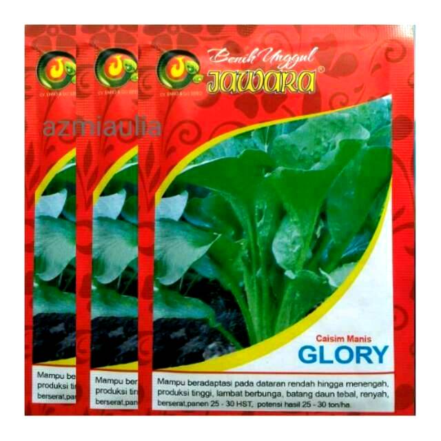 Jual Benih Caisim Manis Glory 25gram Bibit Sawi Sawi Hijau Bibit