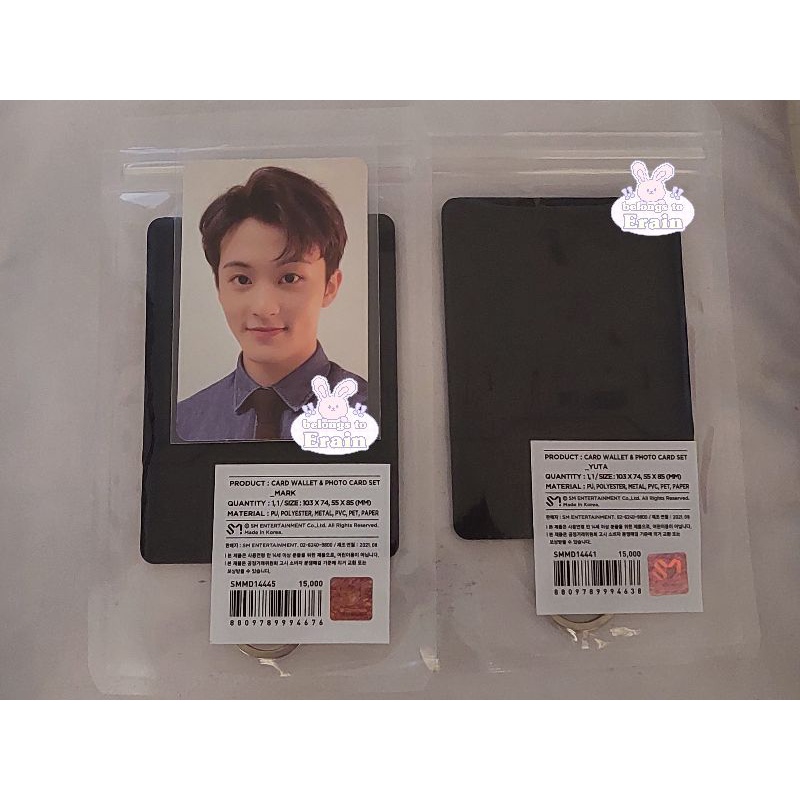 Jual card wallet/cawal nct 127 fanmeet office foundation mark/cawal