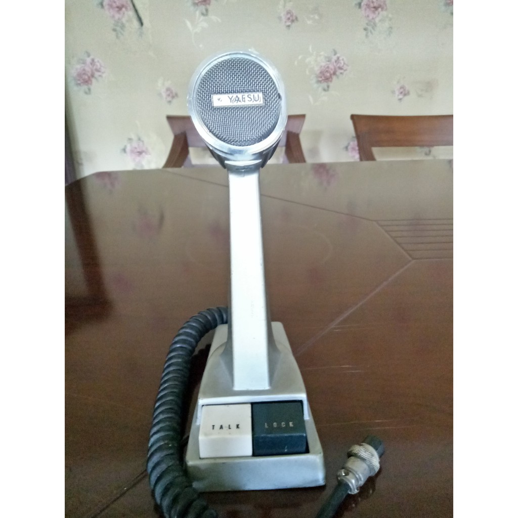 Microphone De Bureau YAESU YD-844 50K – Unidirectionnel, Connecteur TRS (occasion Japon)