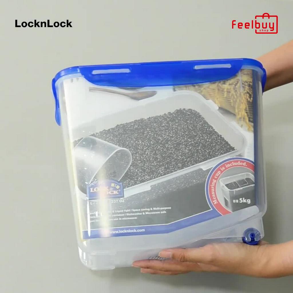 Jual LocknLock Rice Case 7L / Rice Box Simple 5Kg HPL500 | Shopee Indonesia