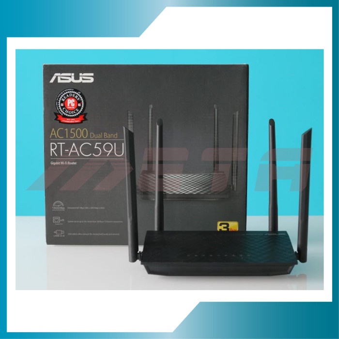 Jual ASUS AC1500 RT AC59U Black Dual Band Gigabit Wireless Router Shopee Indonesia