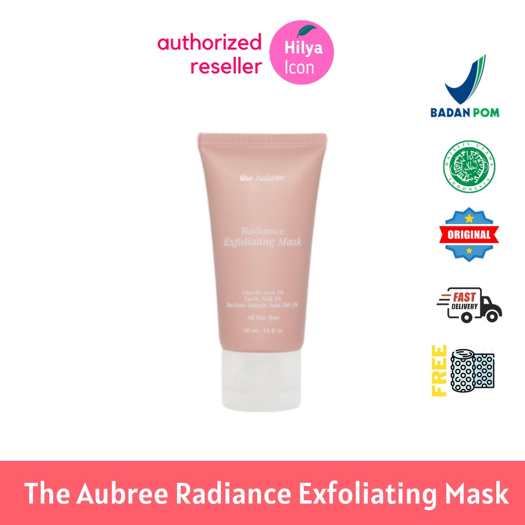 Jual The Aubree Radiance Exfoliating Mask 50 ml Shopee Indonesia