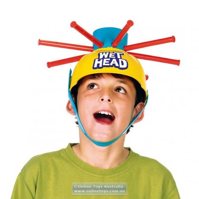 Jual Wet Head Helmet Running Man Game Toys Prank Helmet | Shopee Indonesia