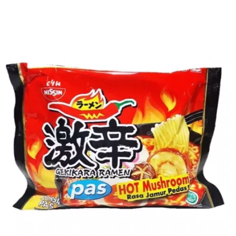 Jual Mie Ramen Gekikara Hot Mushroom 74g Shopee Indonesia