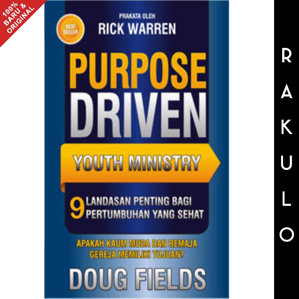 Jual Buku Purpose Driven Youth Ministry Doug Fields Shopee Indonesia