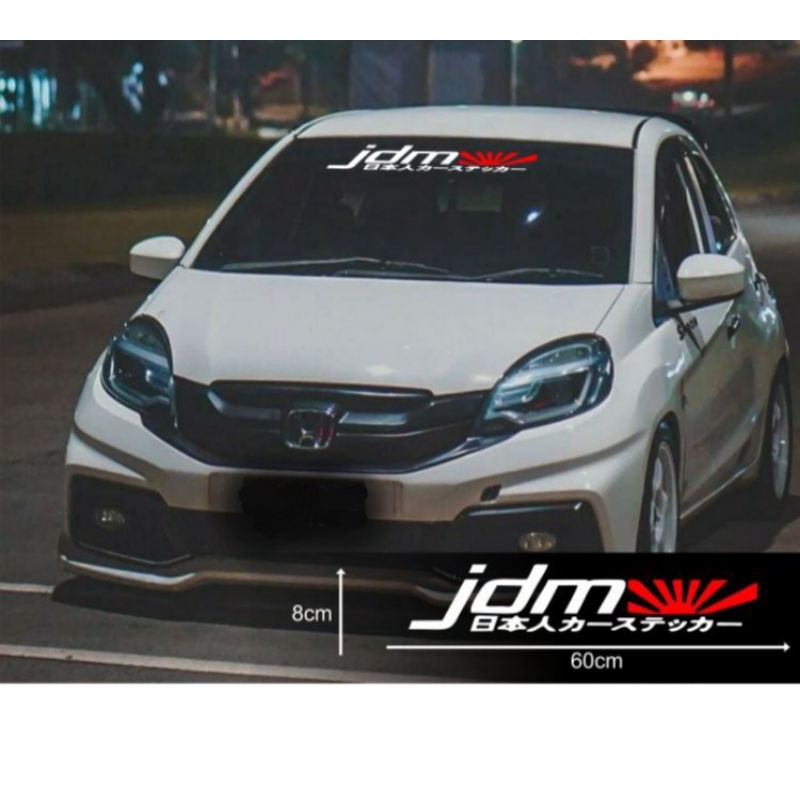 Jual stiker kaca mobil jdm cutting sticker kaca mobil jdm terlaris ...