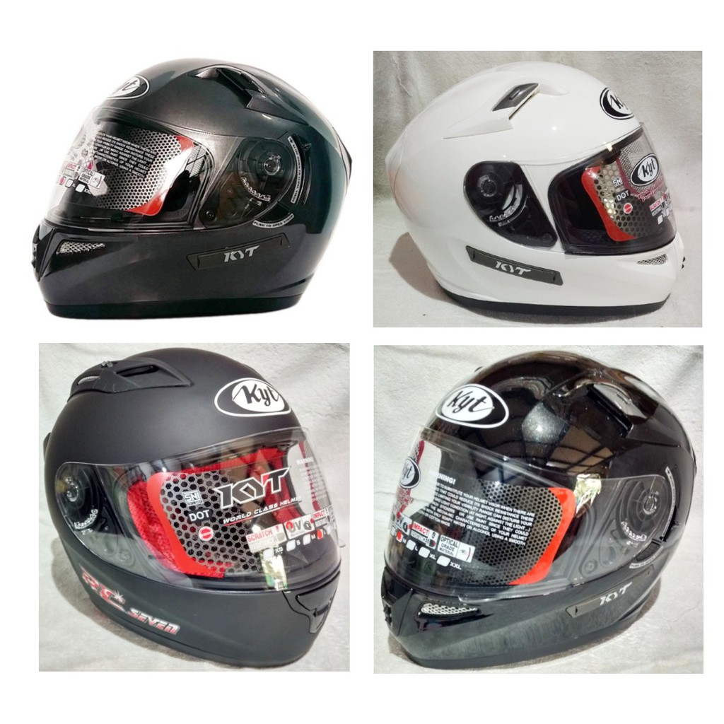 Jual Helm KYT K2 Rider Solid Full Face Double Visor Original Shopee