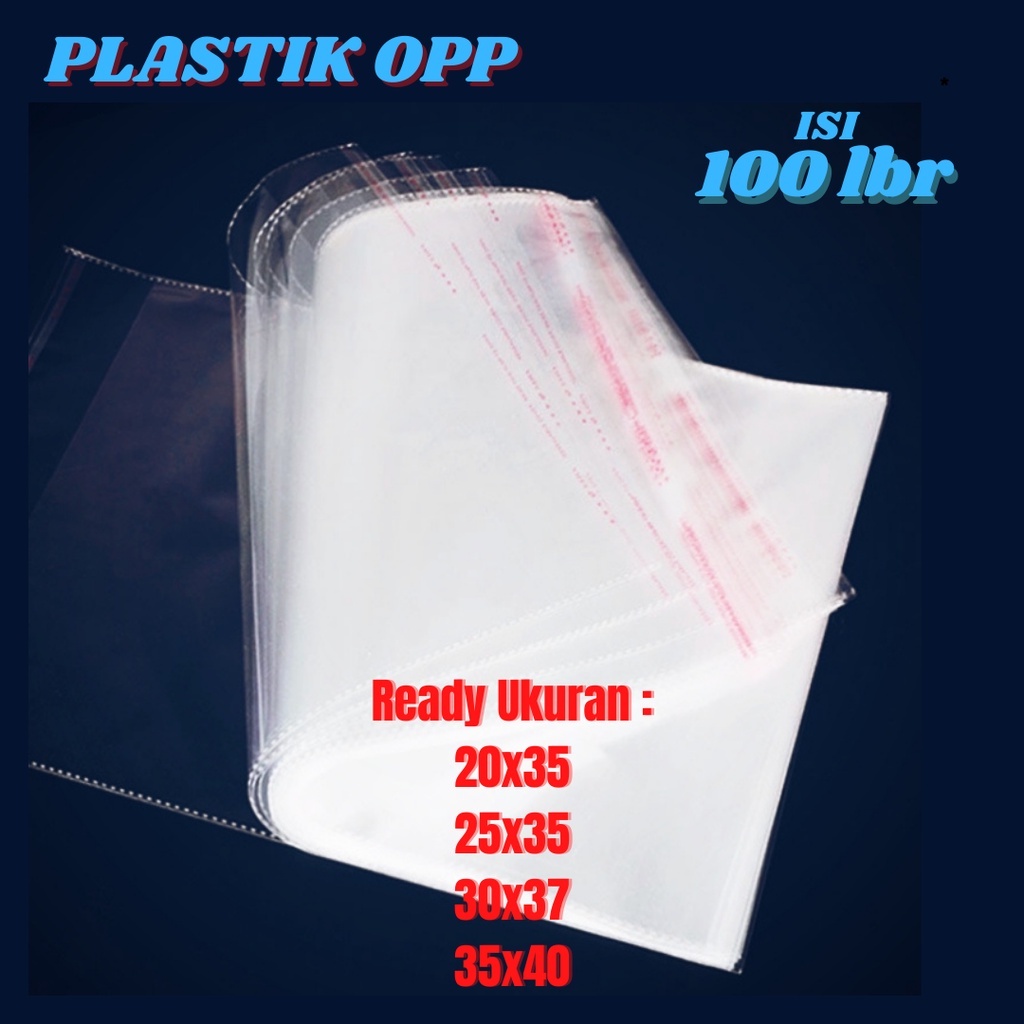 Jual Plastik Opp Seal Lem 30x37plastik Baju Beningplastik Jaket Gamis Jilbab Hijab Shopee 1100