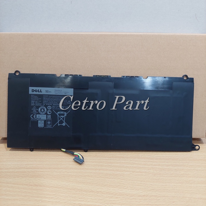 Replacement PW23Y Battery For Dell XPS 13 9343 9350 9360 Series – 7.4V/7.6V 52Wh/60Wh Li-Ion