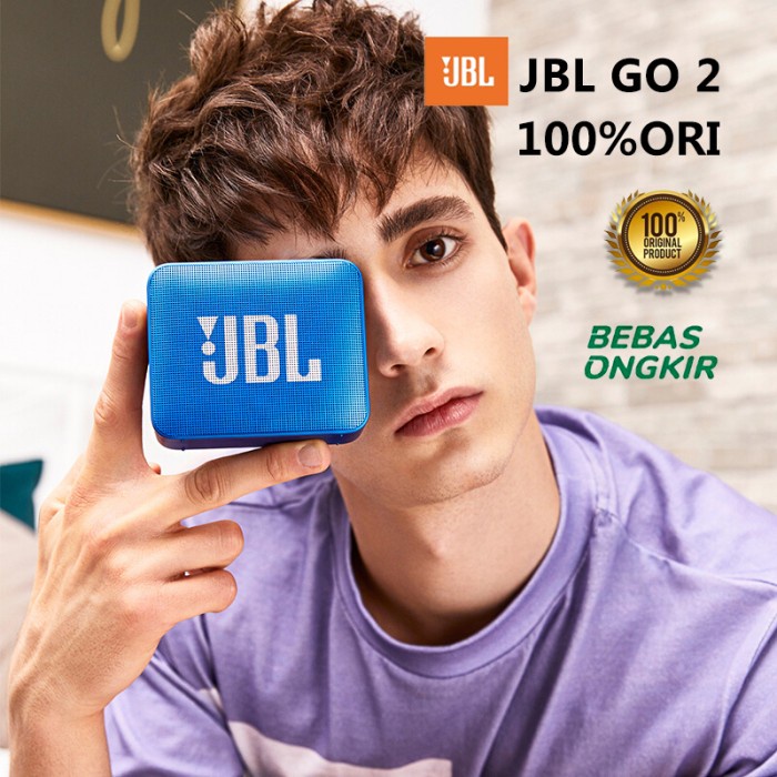 Jual Jbl Go 2 Original 100% Portable Bluetooth Speaker Go2 Garansi 1 ...