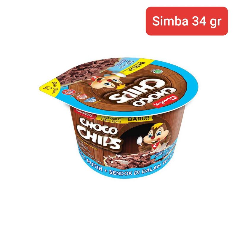 Jual SIMBA SEREAL CHOCO CHIPS-SEREAL SIMBA CHOCO CHIPS-CHOCO CHIPS ...