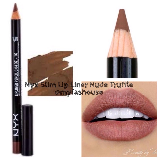 Jual Nyx Slim Lip Pencil Nude Truffle Shopee Indonesia 8357