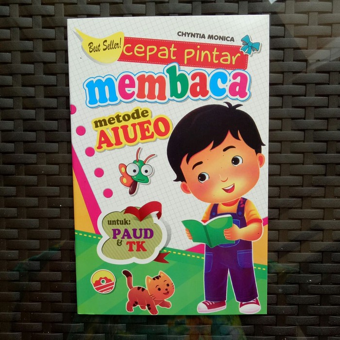 Jual Buku Anak Tk Paud Cepat Pintar Membaca Metode Aiueo Buku