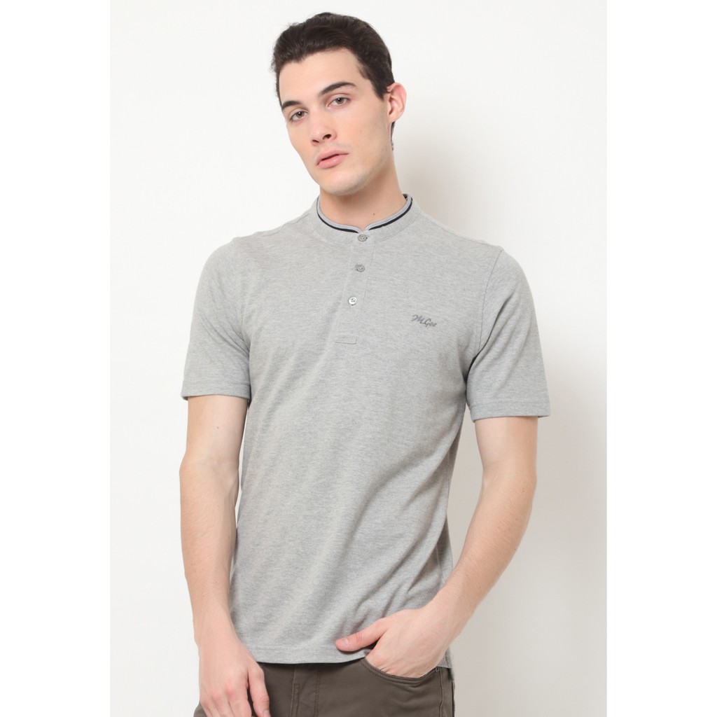 Jual Kaos Lengan Pendek Pria MGee 3451C Original Alfa 001 Light Grey ...