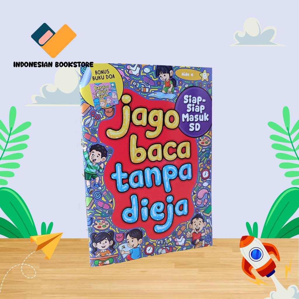 Jual BUKU AKTIVITAS ANAK BELAJAR MEMBACA MENULIS JAGO BACA TANPA DIEJA ...