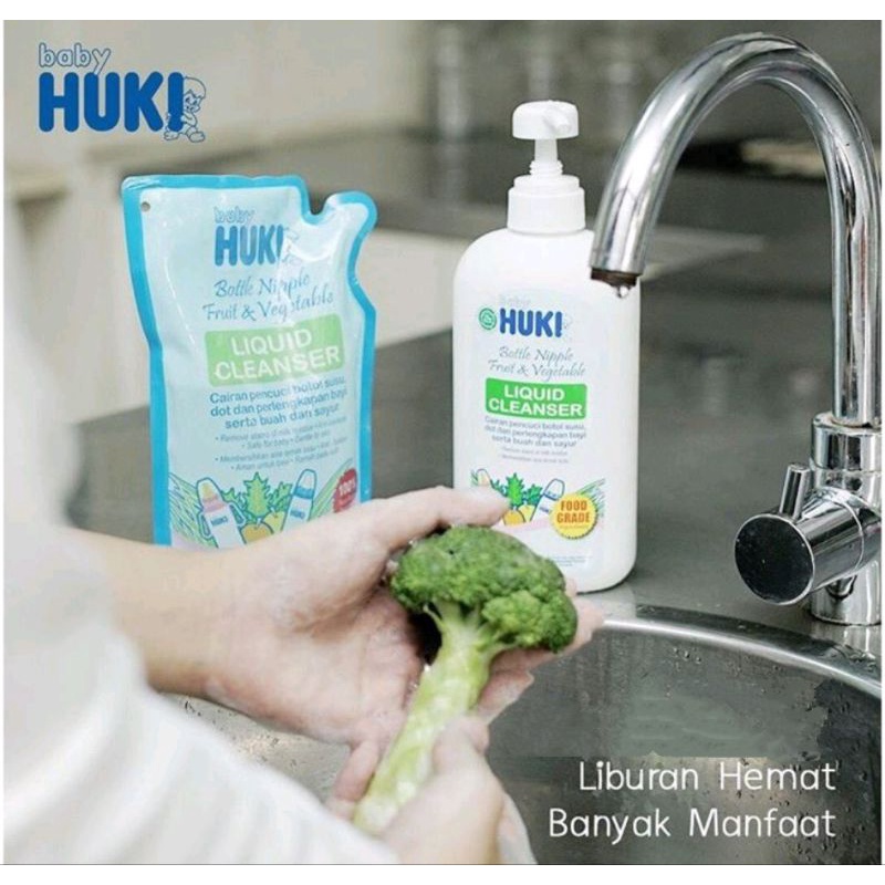 Jual HUKI BABY LIQUID CLEANSER 450ML | Shopee Indonesia