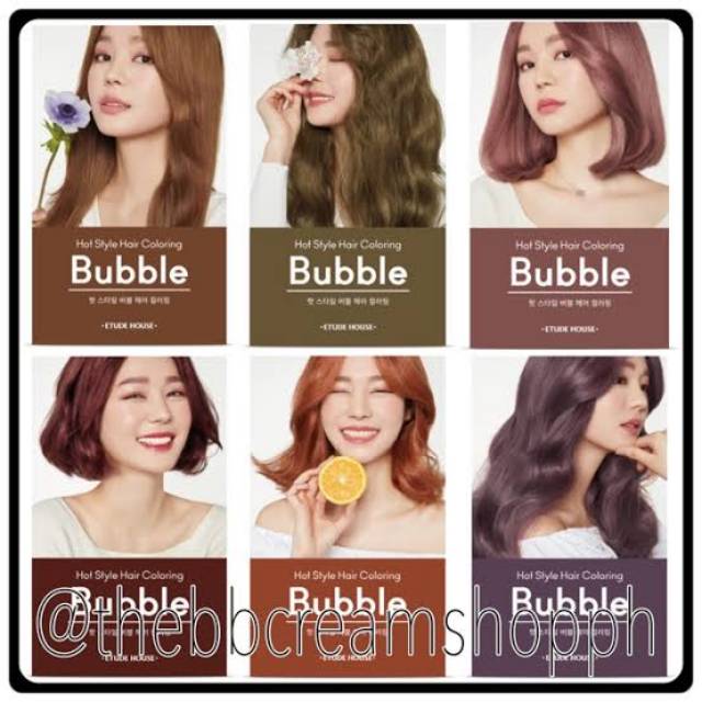 Jual Etude house hot style bubble hair coloring Shopee Indonesia