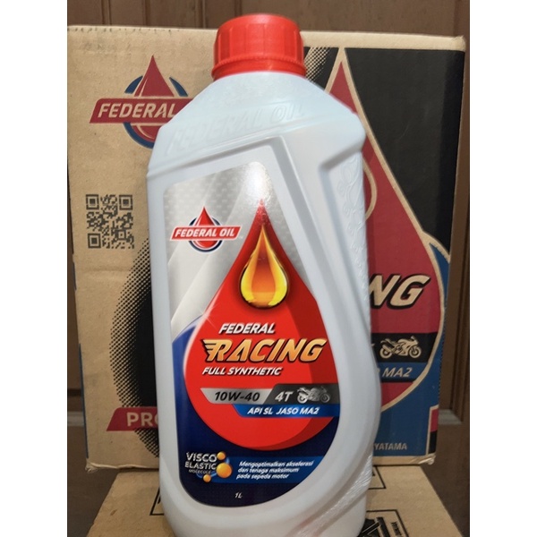 Jual FEDERAL RACING / RACING MATIC Full Synthetic 1 Liter | Shopee ...