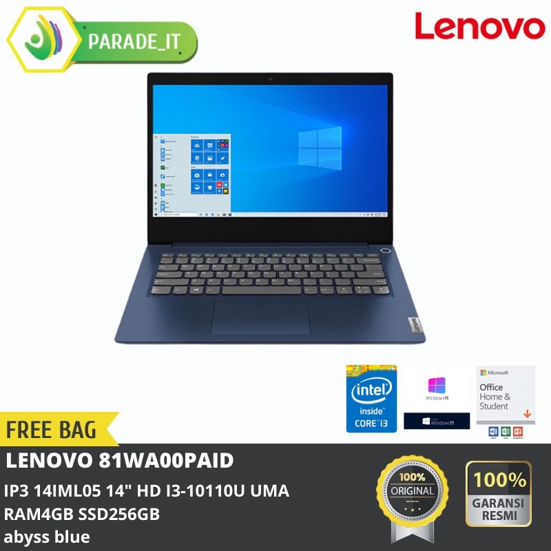 Jual LENOVO 81WA00PAID (IP3 14IML05/14