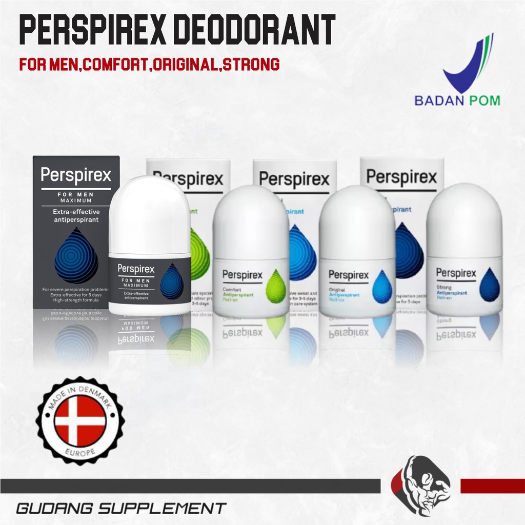 Jual Perspirex Original Antiperspirant Roll On Deodorant Original 20 Ml ...