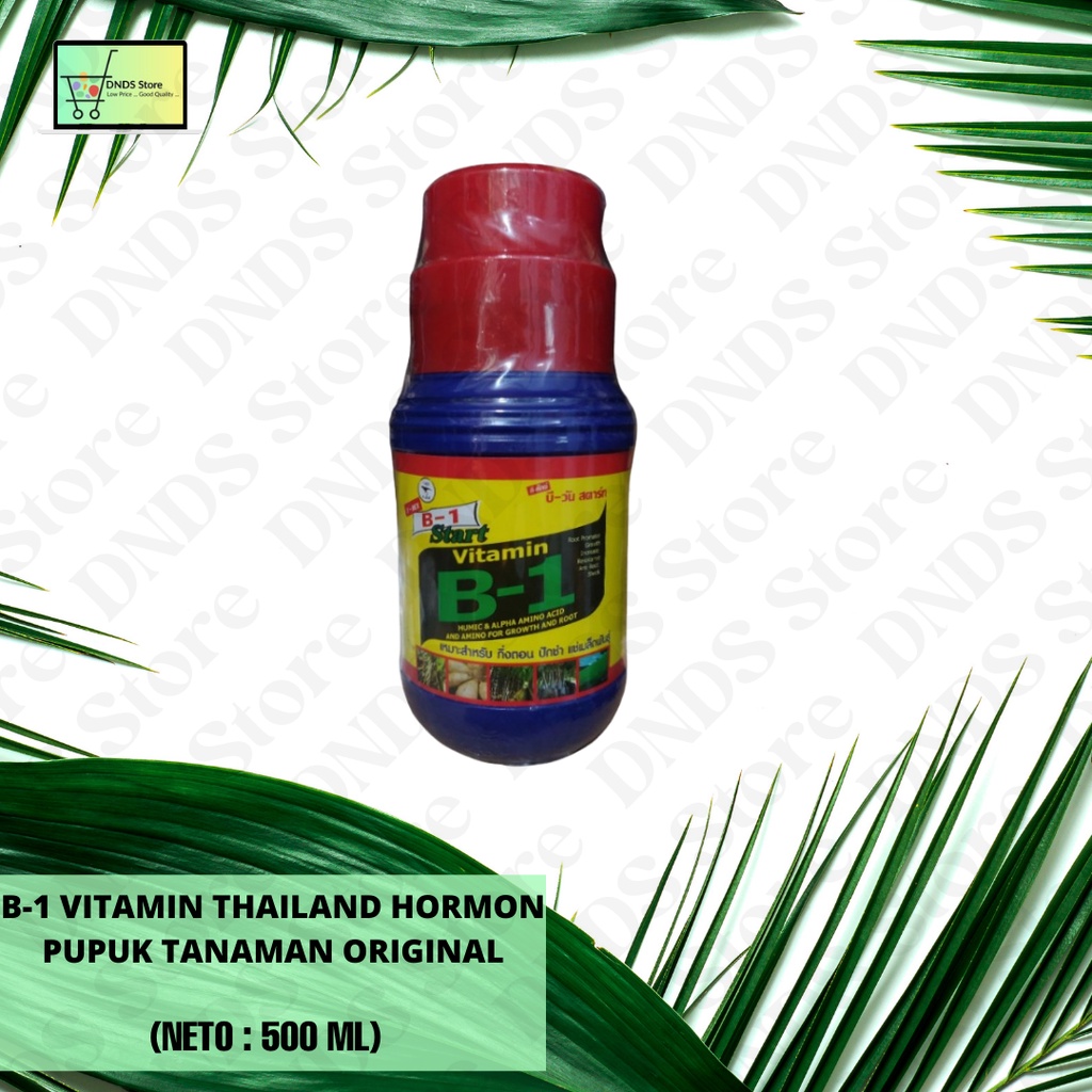 Jual B-1 VITAMIN THAILAND HORMON PUPUK TANAMAN ORIGINAL (500 ML ...