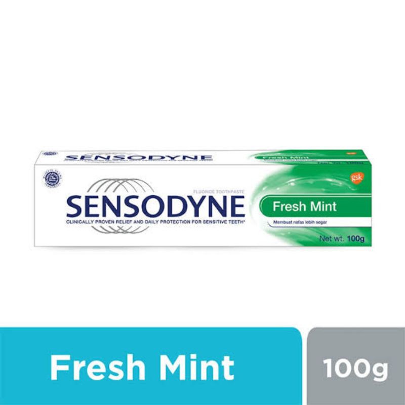 Jual Sensodyne Tooth Paste Fresh Mint 100 Gr | Shopee Indonesia